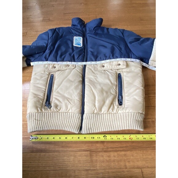 Official vintage 1980 Lake Placid Winter Olympic 80s bomber Jacket Size Large L - Picture 8 of 16